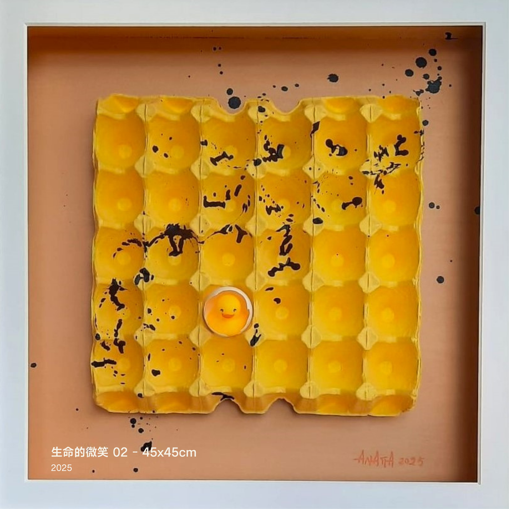 Smile of Life 02 - 45x45cm