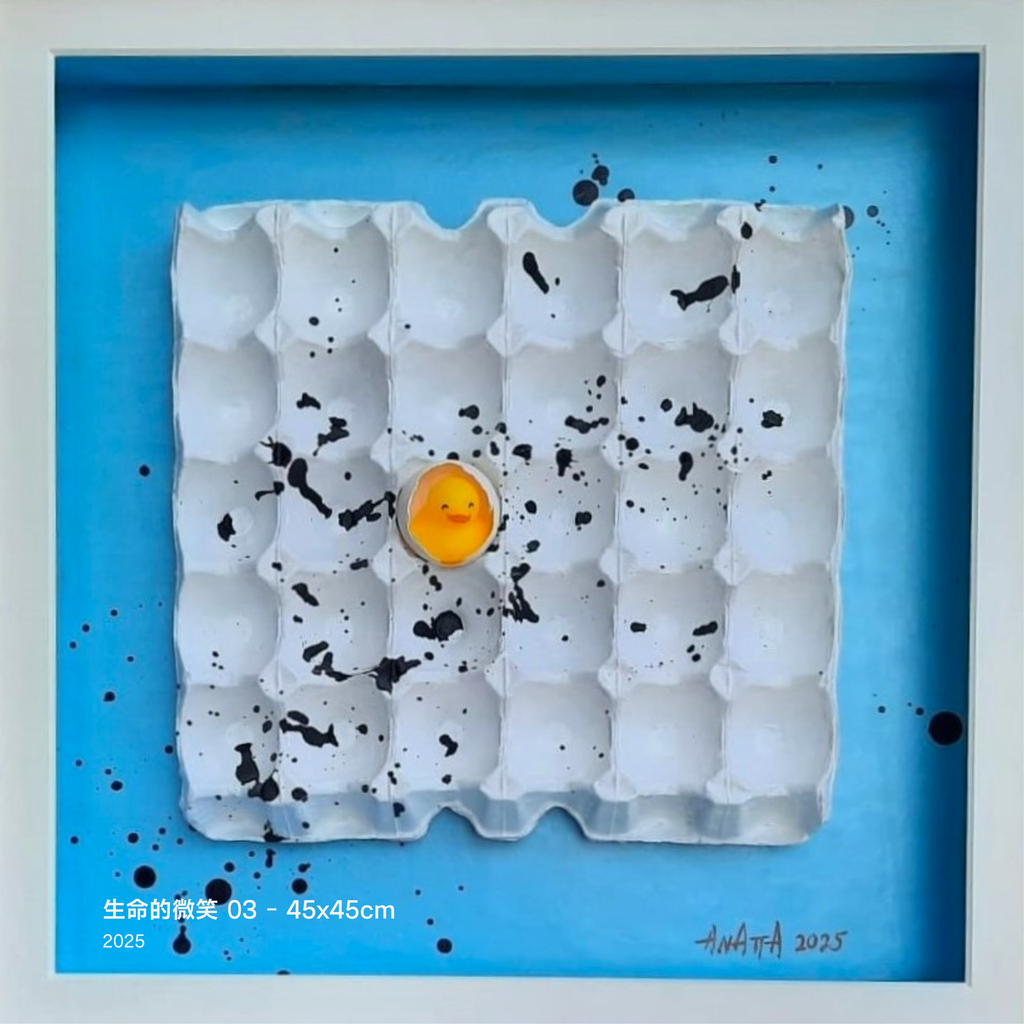 [OA00003] Smile of Life 03 - 45x45cm