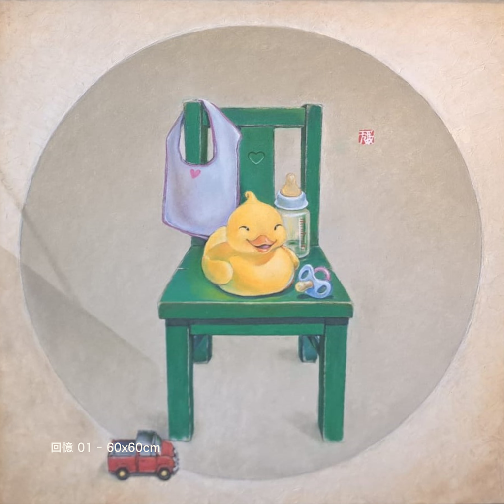 [OA00005] 回憶 01 - 60x60cm
